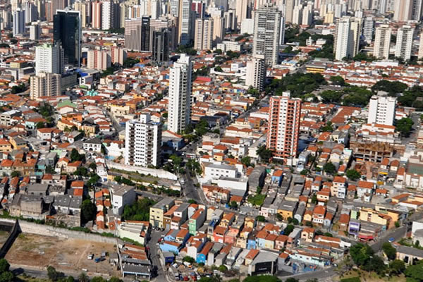 Vista aérea Água Rasa