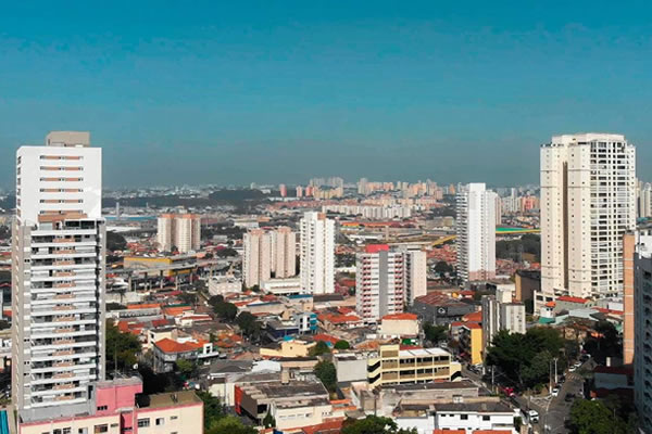 Vista aérea Alto da Mooca
