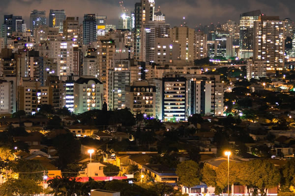 Vista aérea Vila Gomes Cardim