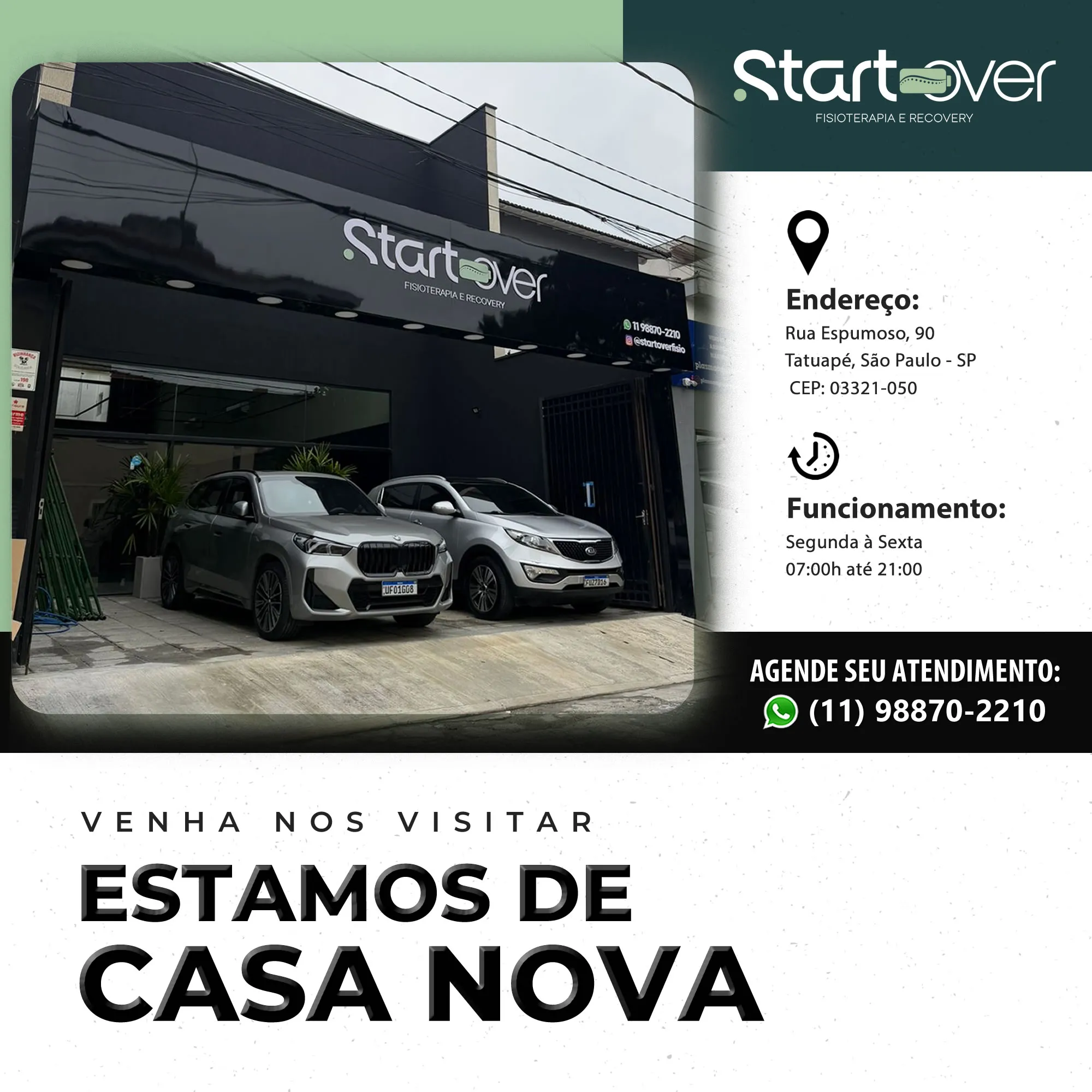 Casa nova Start Over